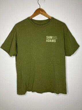 Samuel Adams Green T-Shirt Men's Large